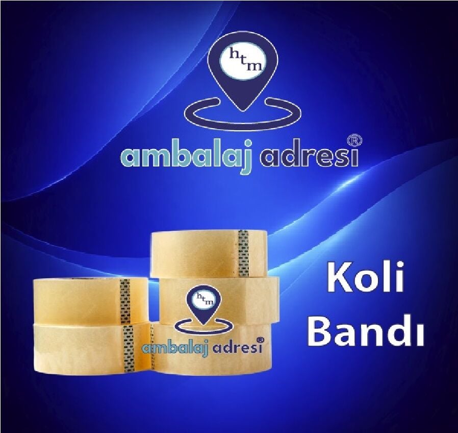 Ambalaj Adresi Bant  45 X 100 VE - GE 6 LI PAKET